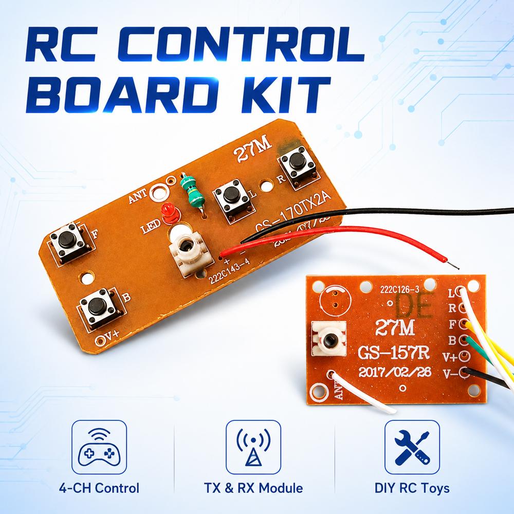 Joystick Rc Drone - 4CH RC リモートコントロール回路 PCB 送信機受信機ボード RC