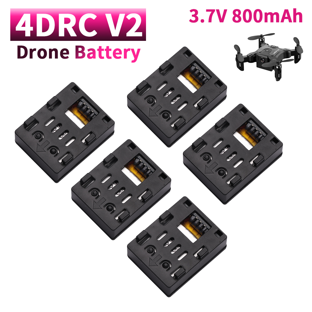 Drone Rc Accessories - オリジナル 3.7V 4D-V2 RC ドローンバッテリー 4DRC