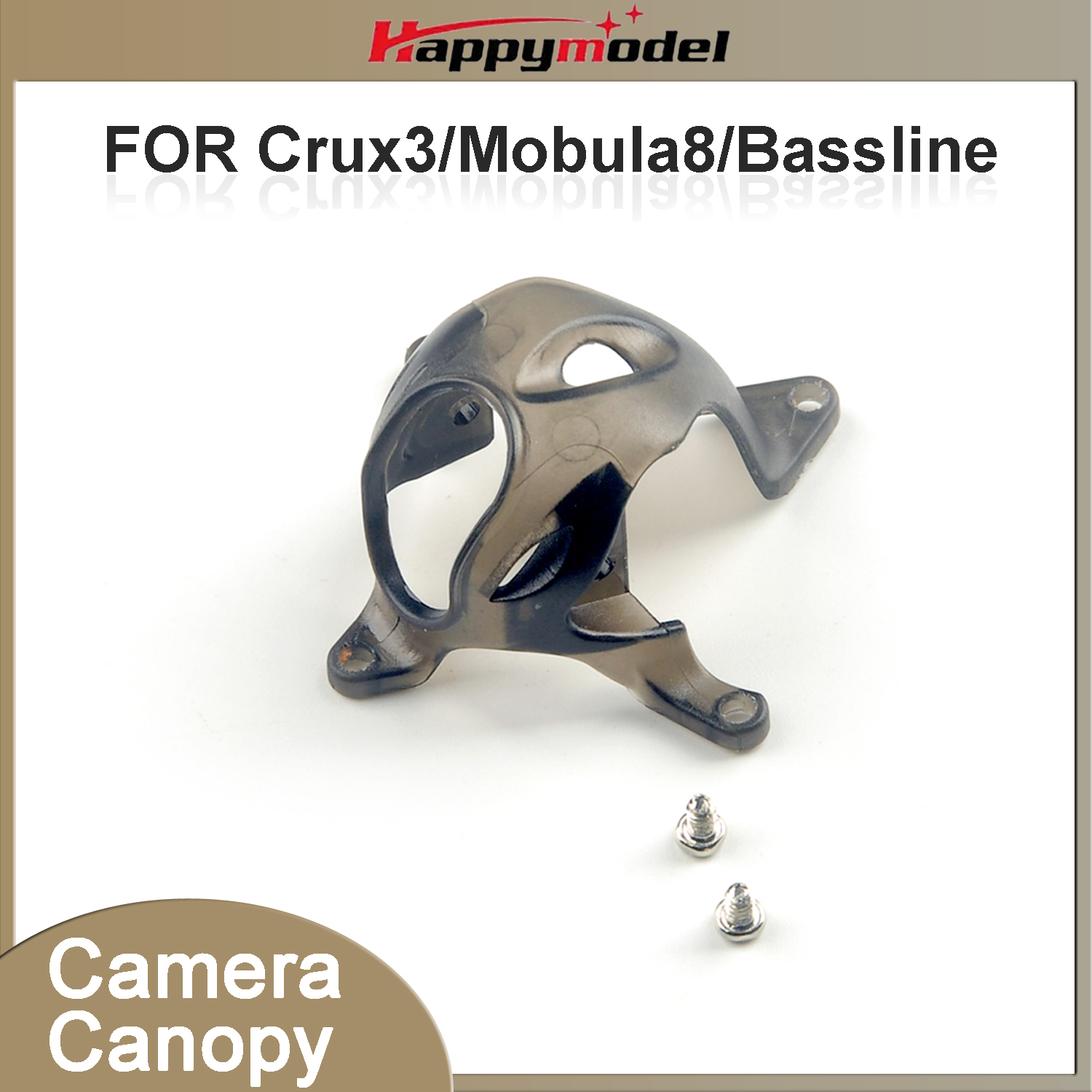 Drone Rc Controller Cover - Happymodel RC FPV Crux3 カメラ保護キャノピーカバー 調整可能な角度のキャノピー