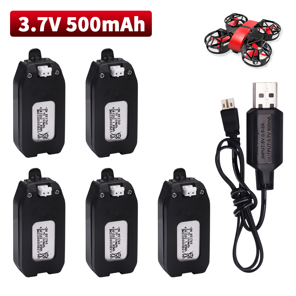 Drone Rc Accessories - 3.7V 500mAh リチウム電池 NH330 RH821 4