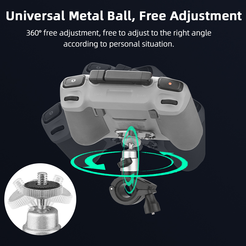 Dji mini用携帯電話ホルダークリップ,リモートコントロ - Drone Dji Rc 3 のレビューと価格