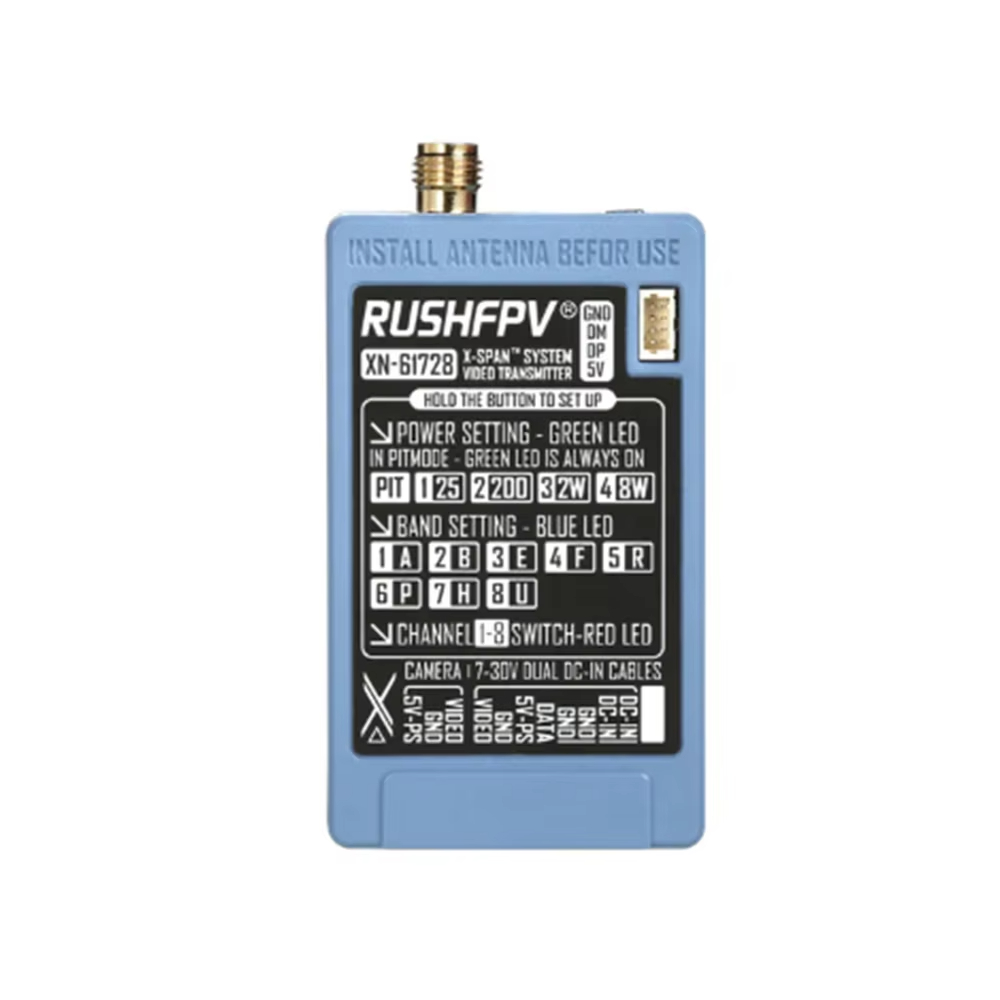 RUSHFPV 6.1‑7.2G 8W X61728 VTX - Drone Rc Accessories のレビューと価格
