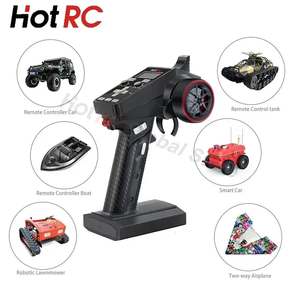 HotRC CT-6A 2.4G 6CH 6チャンネル片手操 - Drone Rc Boat のレビューと価格
