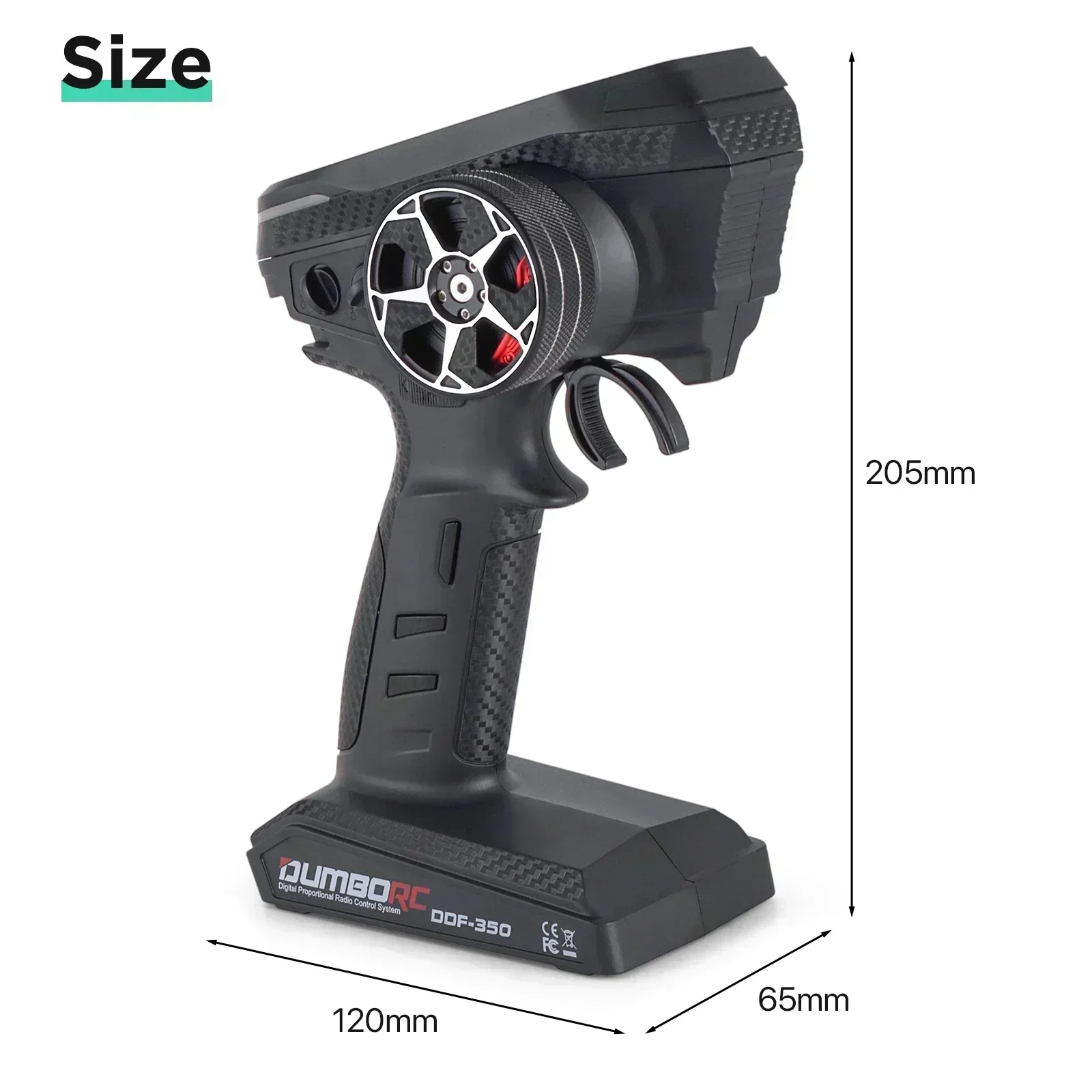 DUMBORC DDF-350 10CH RC リモコン 2 - Joystick Rc Drone のレビューと価格