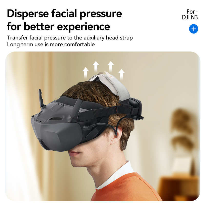 DJI NeoゴーグルN3用RCSTQ補助ヘッドバンド、Av - Drone Rc N3 のレビューと価格