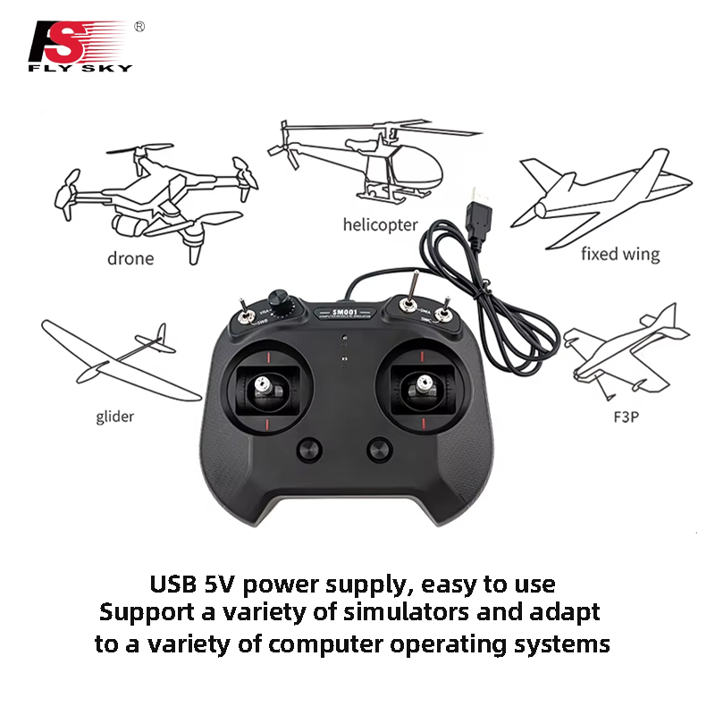 Flysky SM001 8CH RC フライトシミュレータ - Drone Rc Simulator のレビューと価格