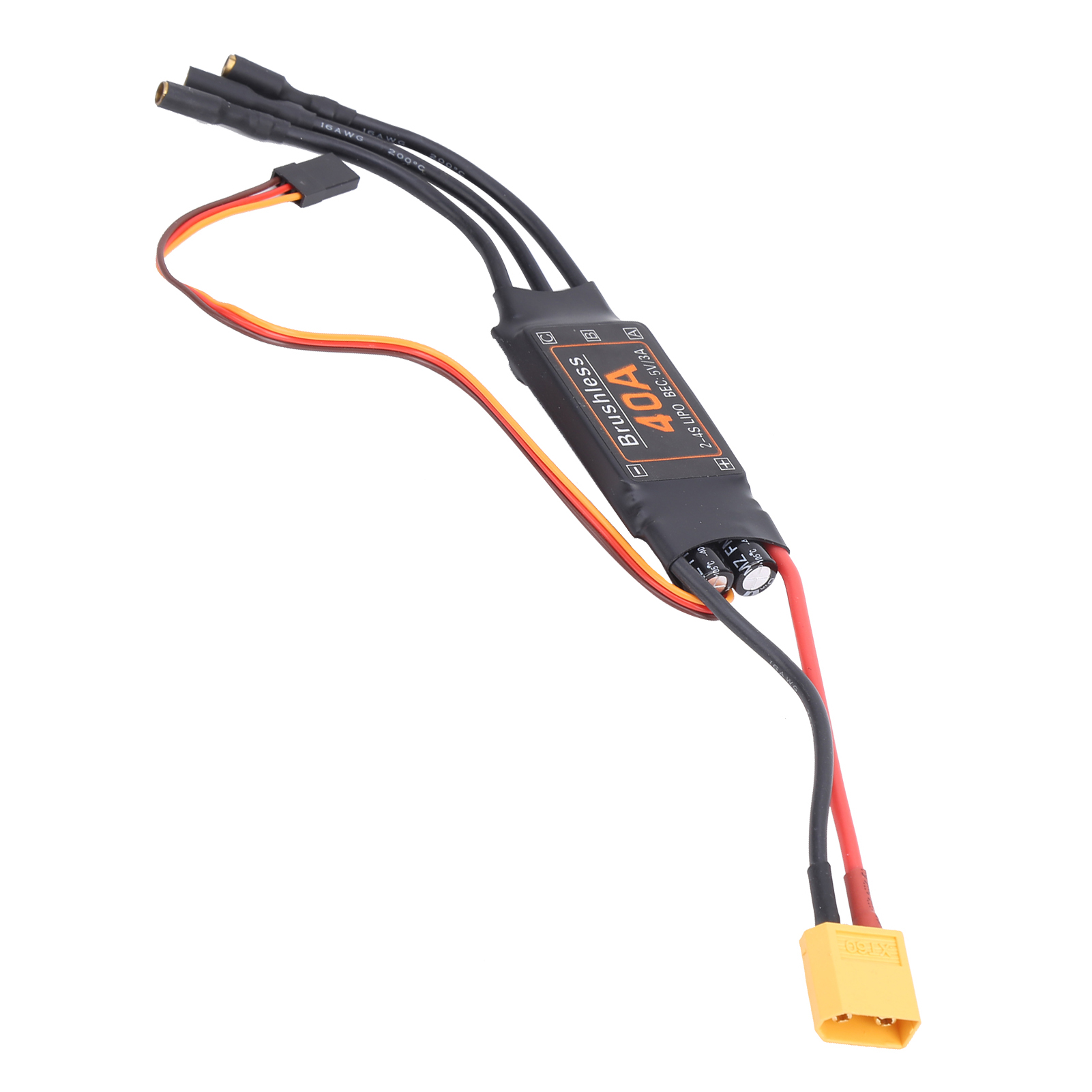 40A ブラシレス ESC スピードコントローラー RC ア - Drone Rc Accessories のレビューと価格