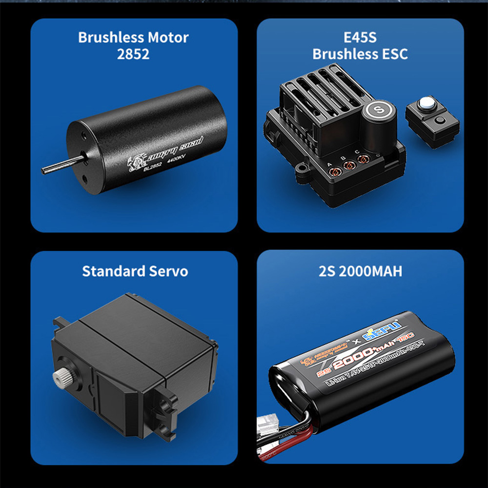 MJX Hyper Go 14208 RCカー 4WD ブラ - Brushless Motor のレビューと価格