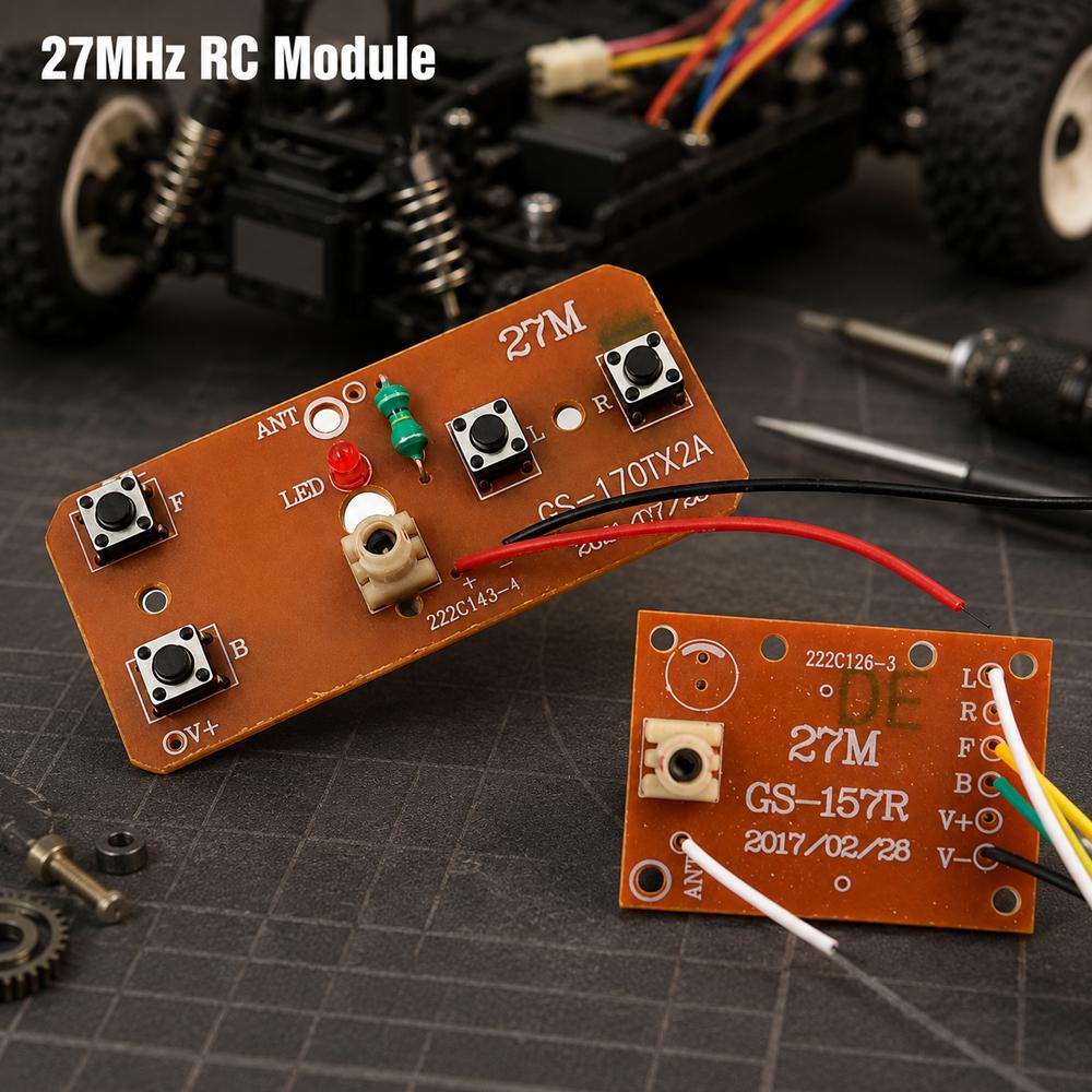 4CH RC リモートコントロール回路 PCB 送信機受信機 - Joystick Rc Drone のレビューと価格
