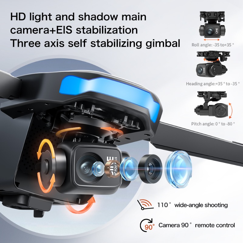 Lenovo S-X1 GPS ドローン 4K HD カメラ - Drone X1 Rc のレビューと価格