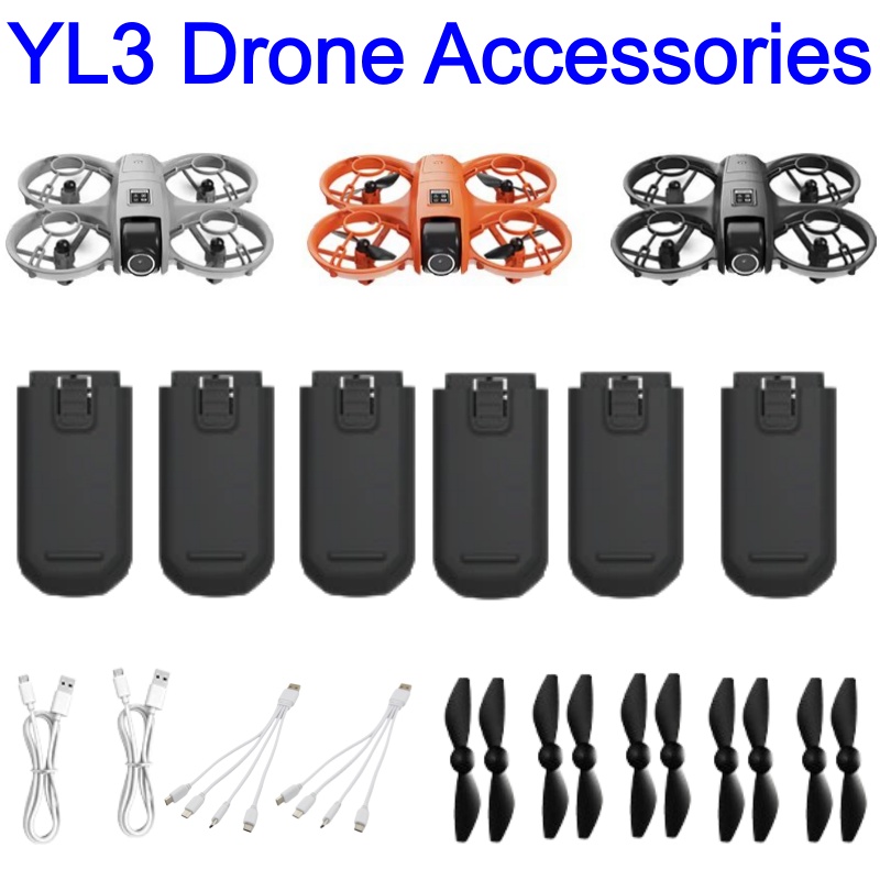 YL3 ドローンアクセサリーバッテリー 3.7V 600mA - Drone Rc Yl3 のレビューと価格