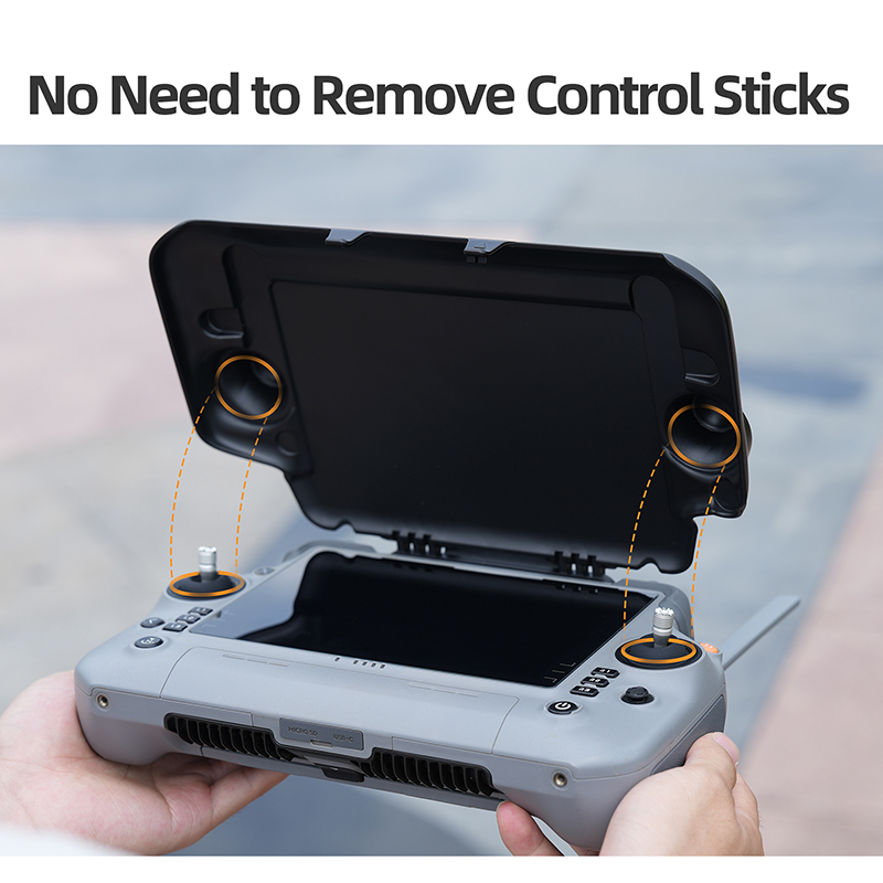 DJI RC Plus 2リモコン画面用保護カバー、DJI  - Joystick Rc Drone のレビューと価格