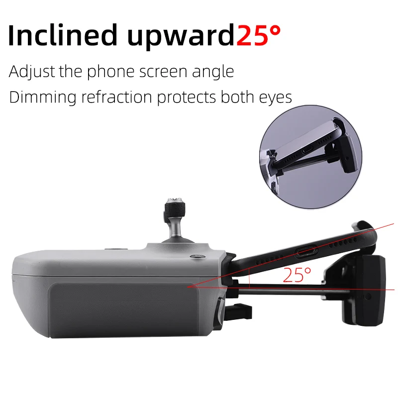 リモコン用携帯電話ホルダー,タブレットホルダー,拡張ブラケッ - Drone Dji Rc 3 のレビューと価格