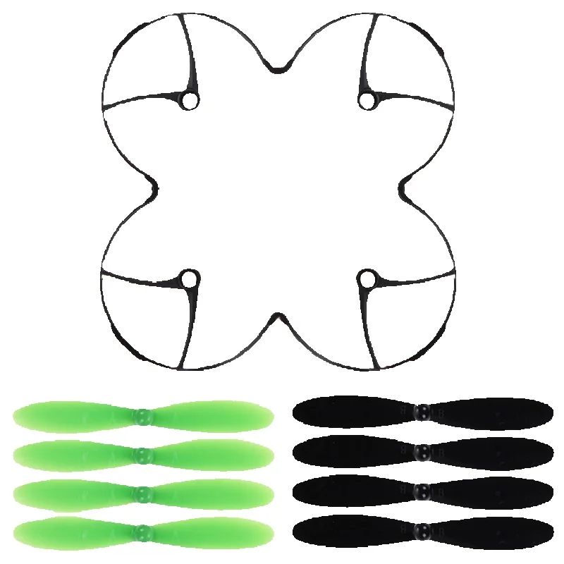 Hubsan X4/X6 プロペラガードリング + 8 個の - Drone Rc Aircraft のレビューと価格