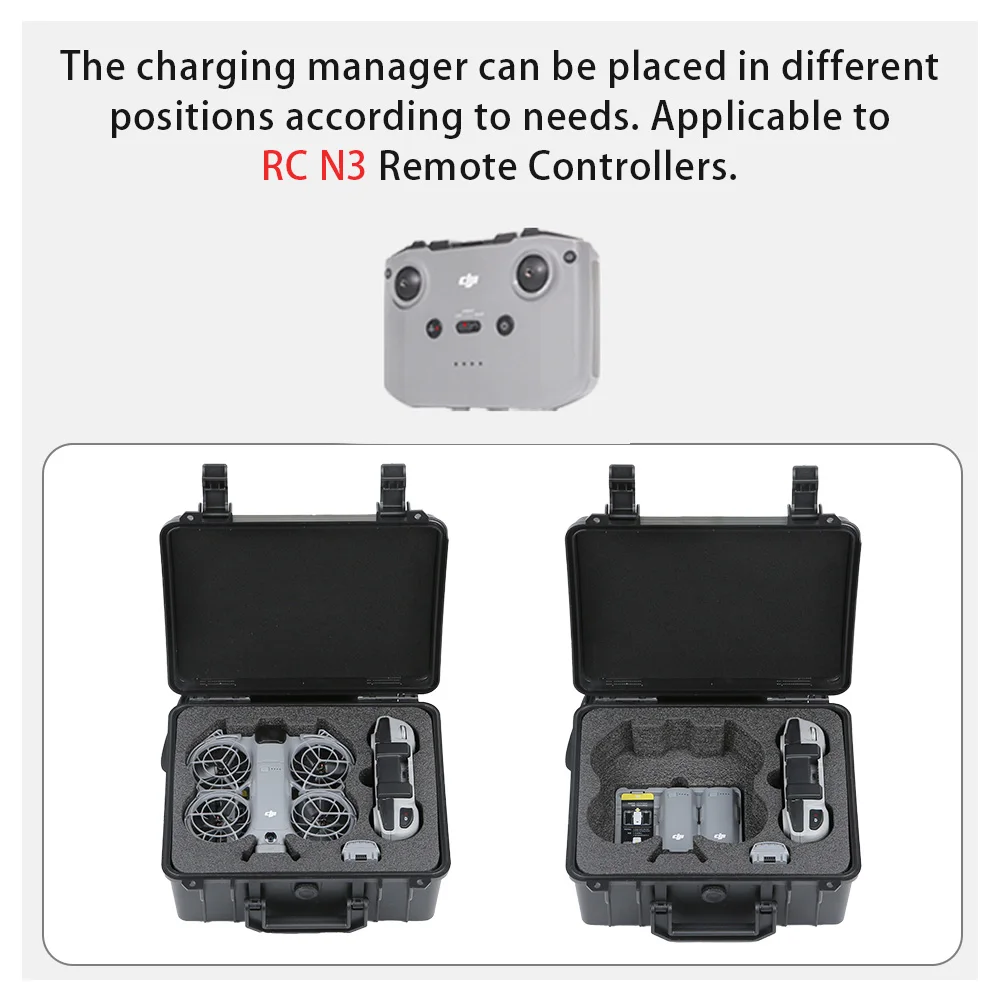 ポータブル安全ボックス DJI NEO 2 保護防爆ボックス - Drone Rc N3 のレビューと価格