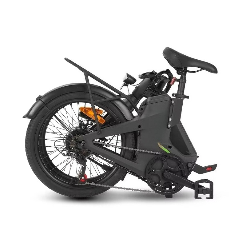 格安20インチ折りたたみ電動アシスト自転車、リアハブブラシレ - Brushless Motor のレビューと価格