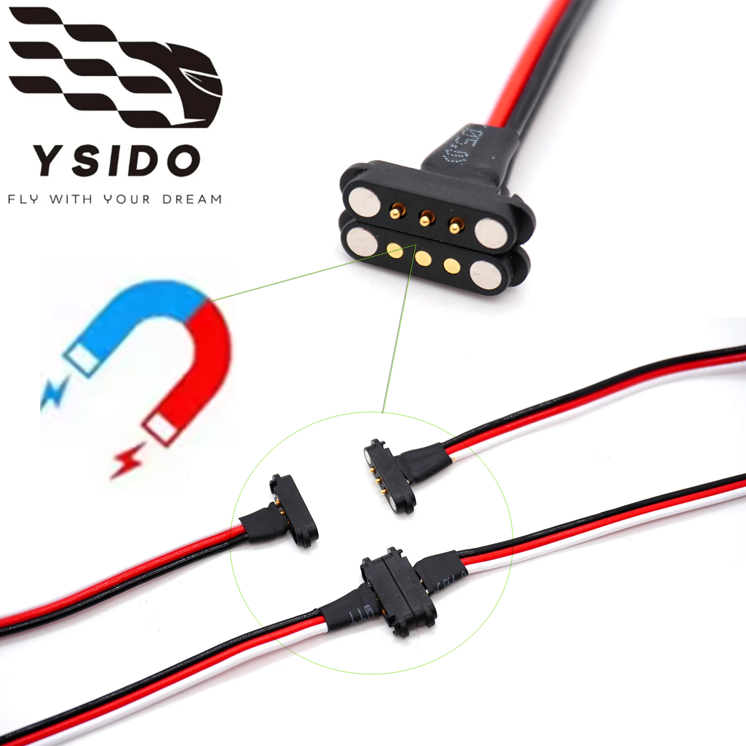 YSIDO 磁気モデルケーブル 36 センチメートル 20  - Drone Rc Simulator のレビューと価格