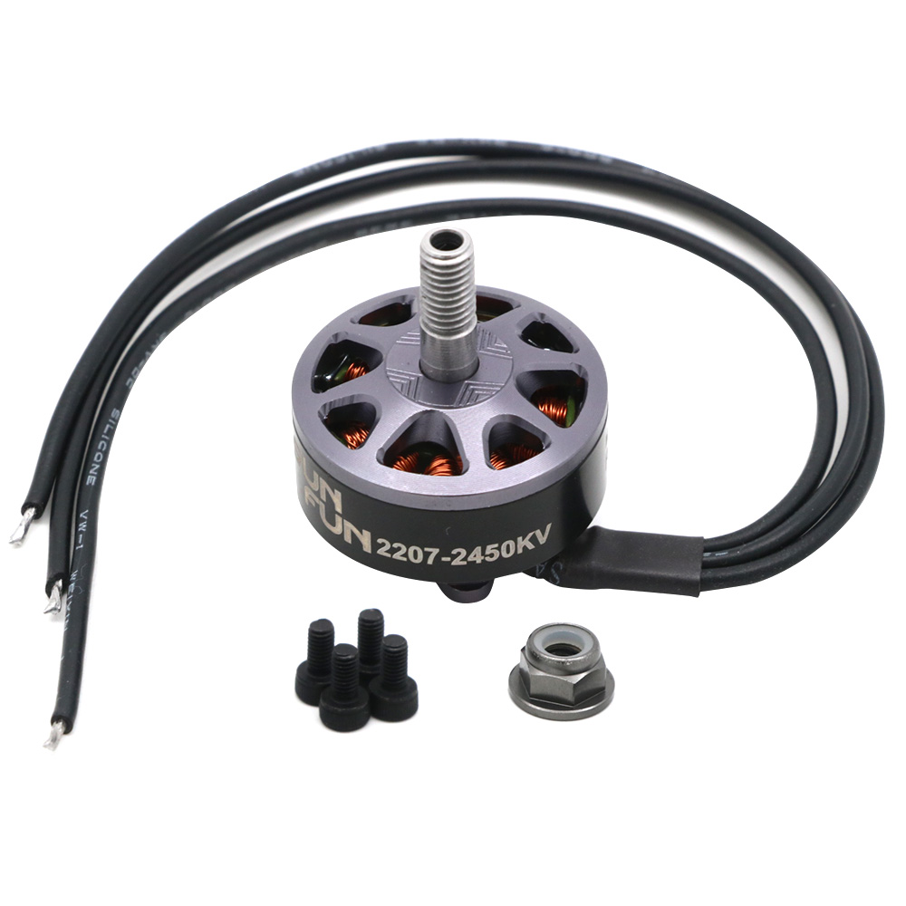 1/4個セット Sun Fun 2207 ブラシレスモーター - Drone Kf Rc のレビューと価格