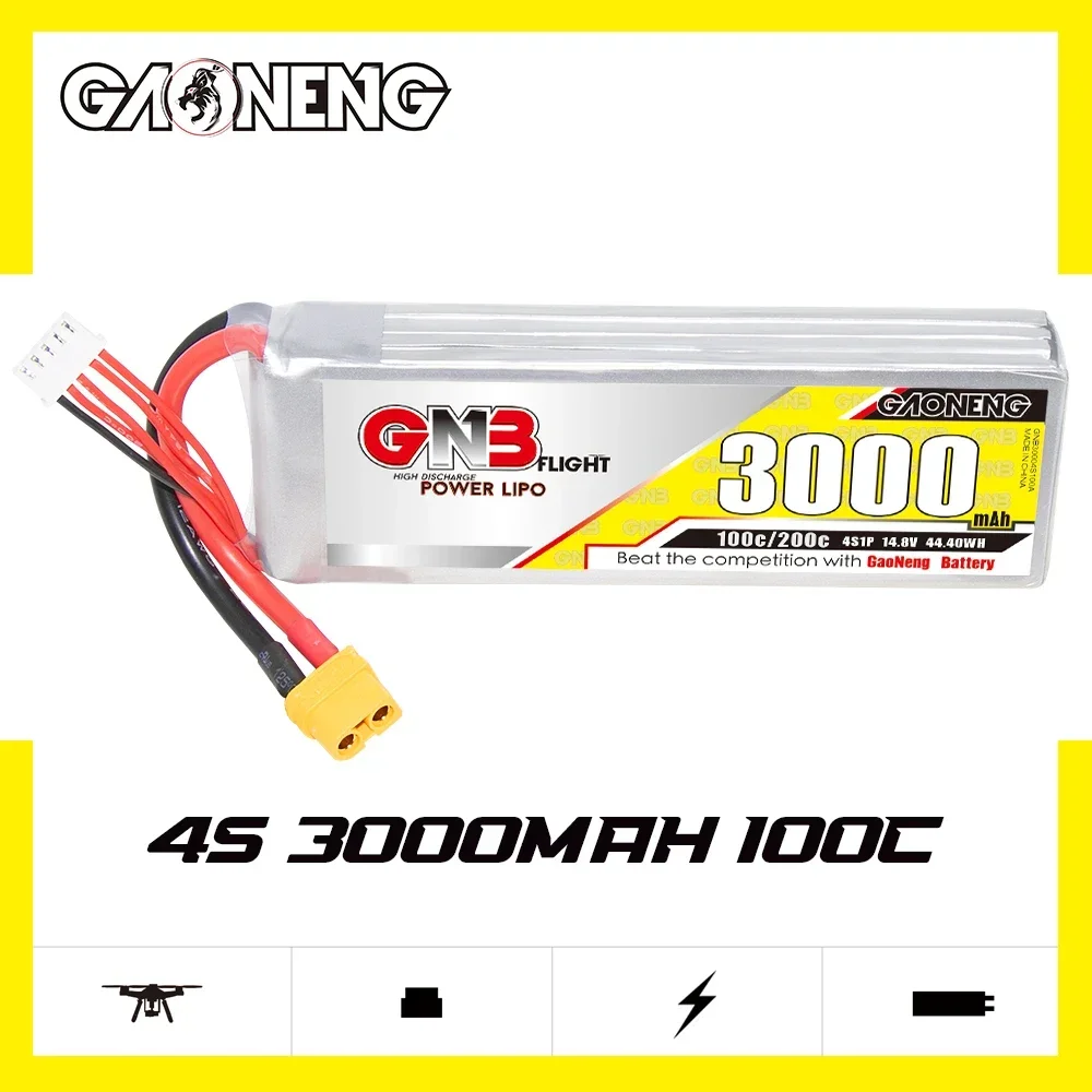 GAONENG GNB 3000mAh 4S 100C 20 - Drone Rc Boat のレビューと価格