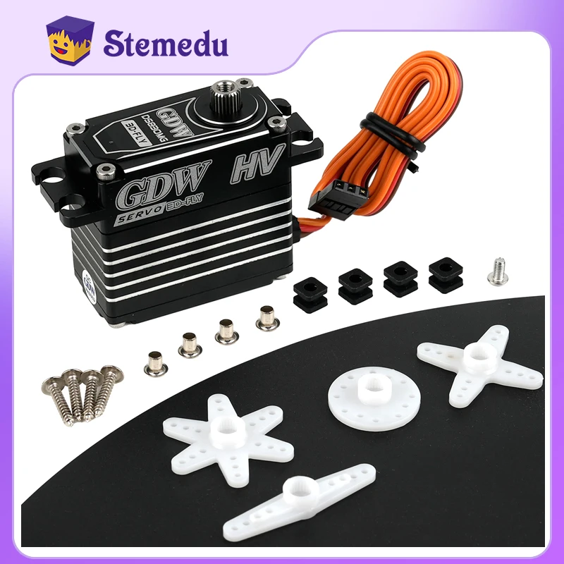 DS830MGデジタルサーボGDW 35kg高トルクメタルコ - Drone Rc Accessories のレビューと価格