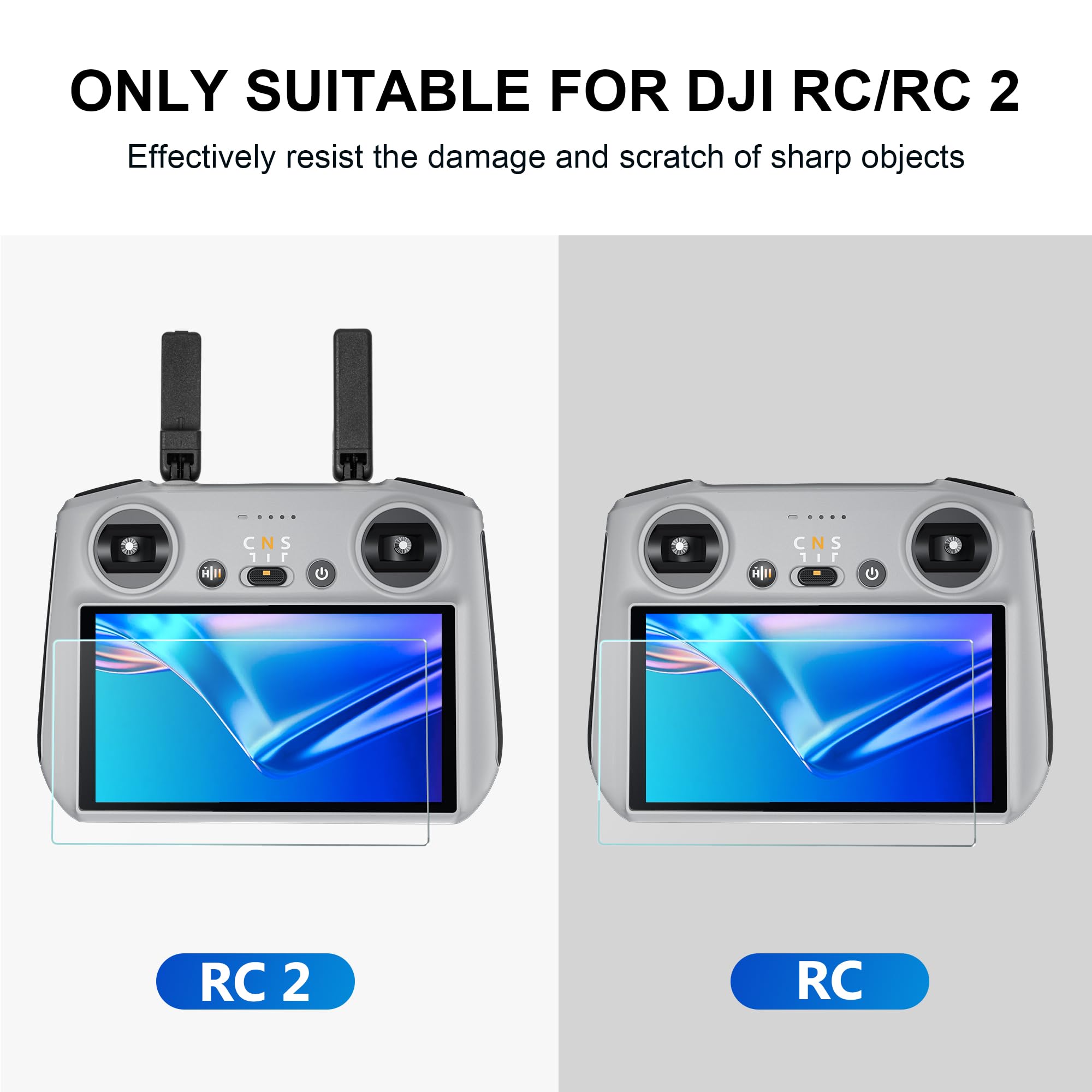 強化ガラス DJI Mini 5 4 Pro RC 2 リモ - Drone Dji Rc 3 のレビューと価格