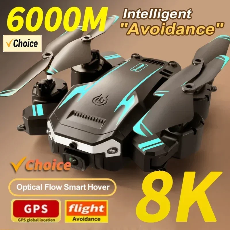 G6 proドローン、8Kデュアルカメラ、5G GPS、折り - Drone Kf Rc のレビューと価格