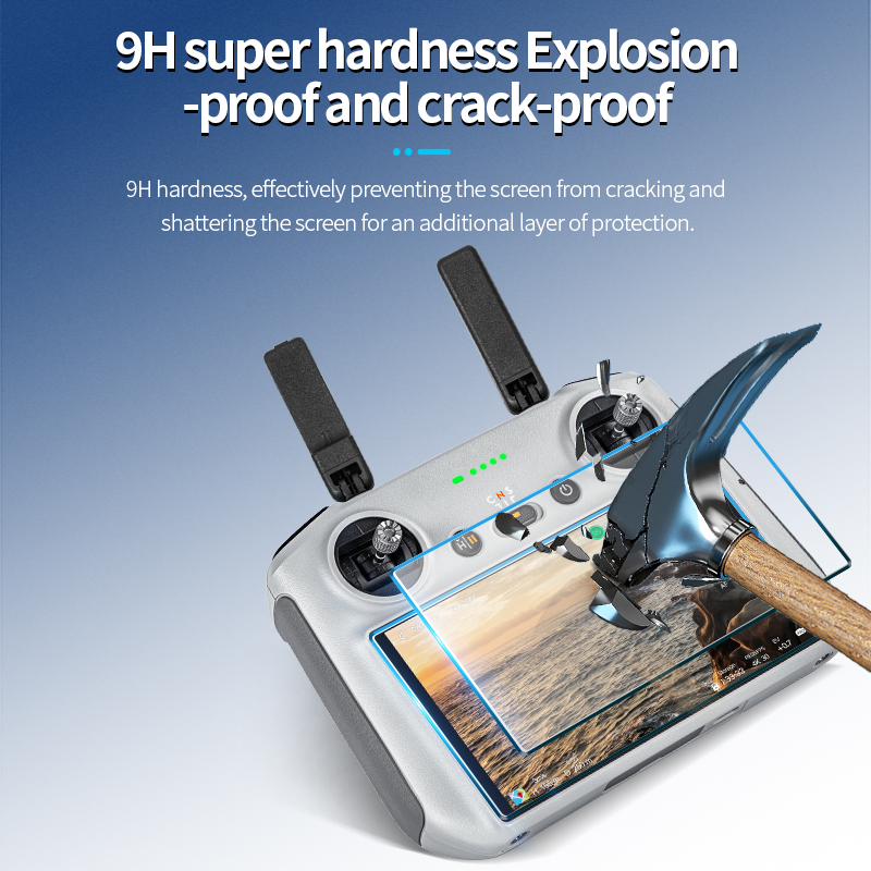 STARTRC Lito X1 3枚入り 9Hガラスフィルム - Drone Dji Rc 3 のレビューと価格