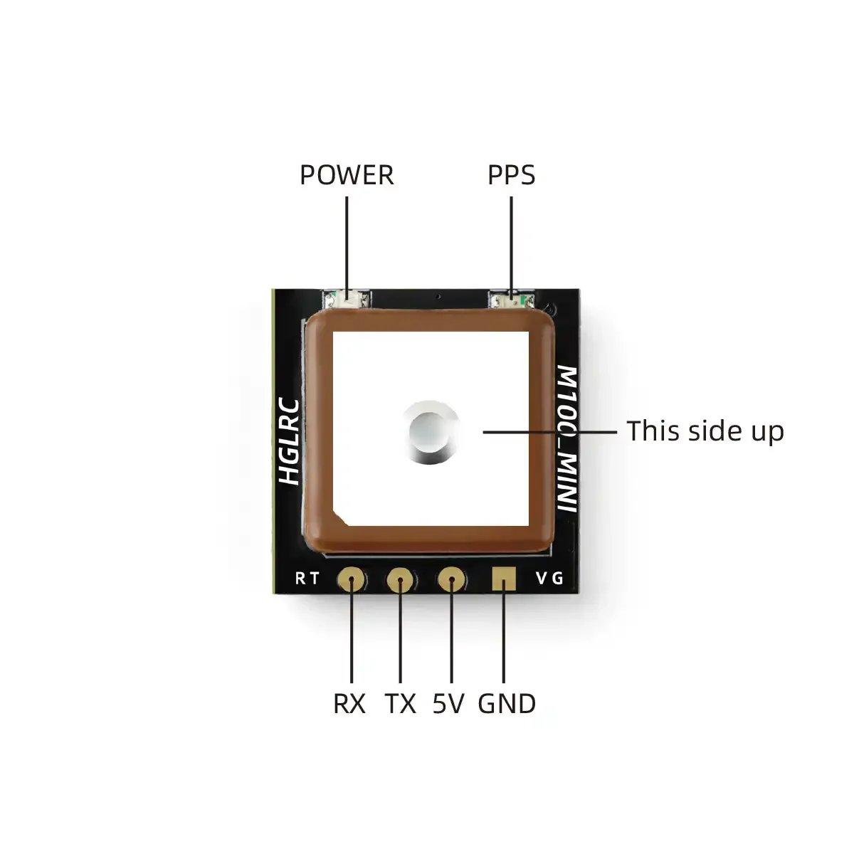 HGLRC M100 ミニ GPS モジュール M10 UB - Drone Rcs のレビューと価格