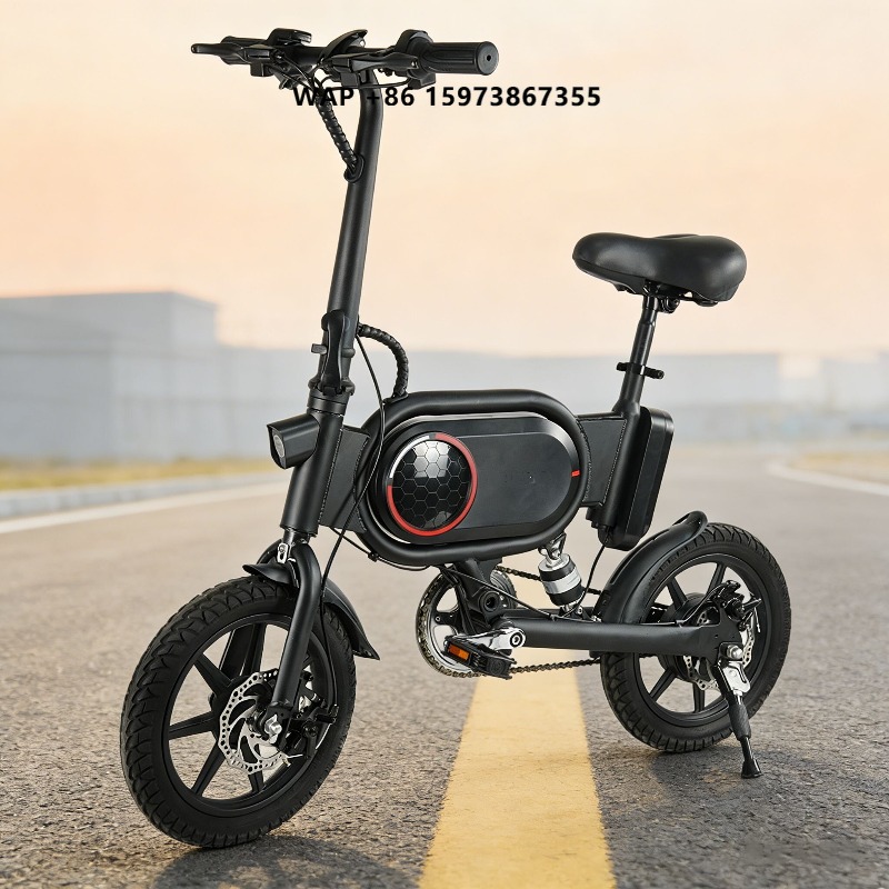 14インチ ブラシレス折りたたみ電動自転車 シングルスピード - Brushless Motor のレビューと価格