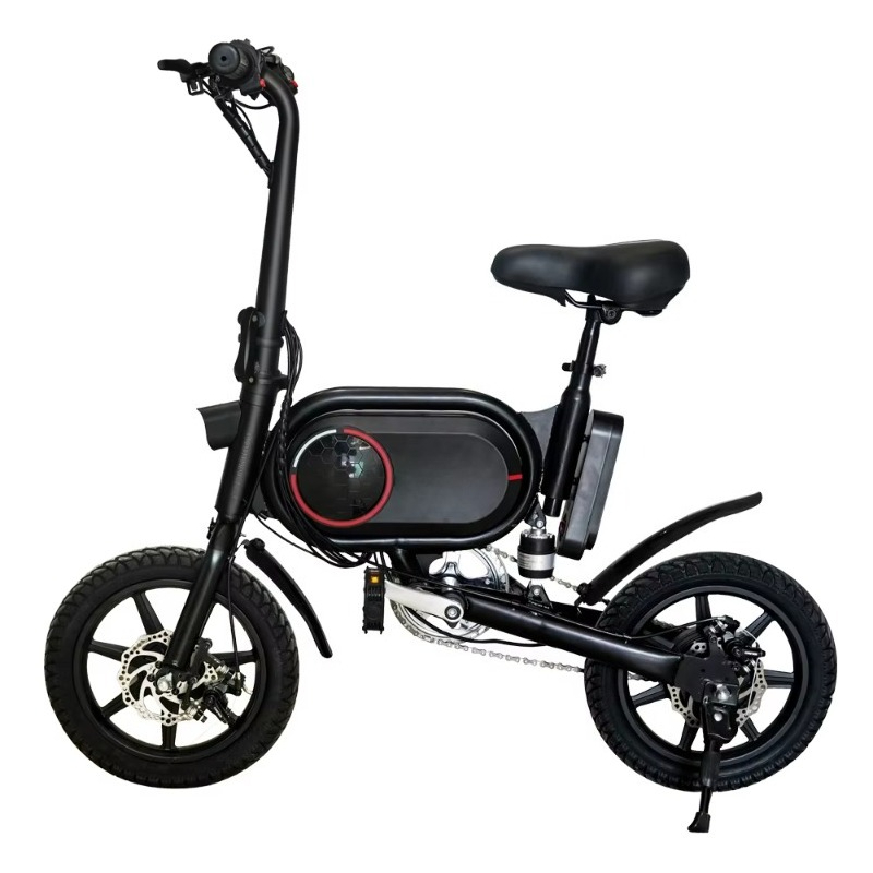 14インチ ブラシレス折りたたみ電動自転車 シングルスピード - Brushless Motor のレビューと価格