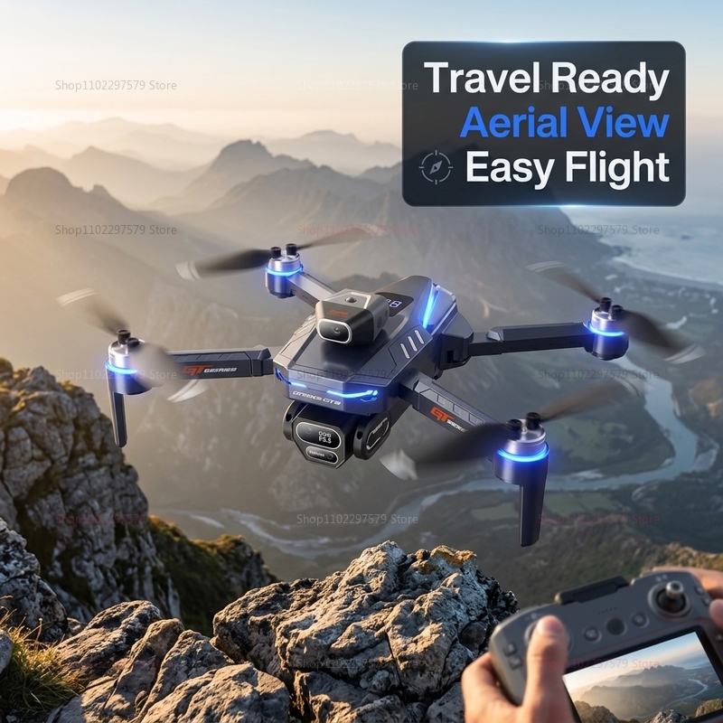 ANATEL認証済み 最新ドローン 4KデュアルHDカメラ搭 - Drone Dji Rc 3 のレビューと価格