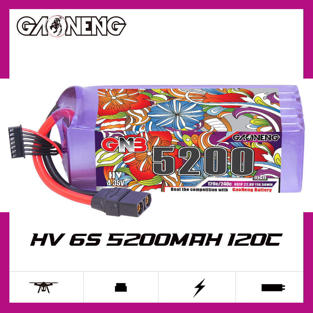 GNB リポバッテリー 6S 22.8V 3000mAh 5 - Drone Rc Boat のレビューと価格