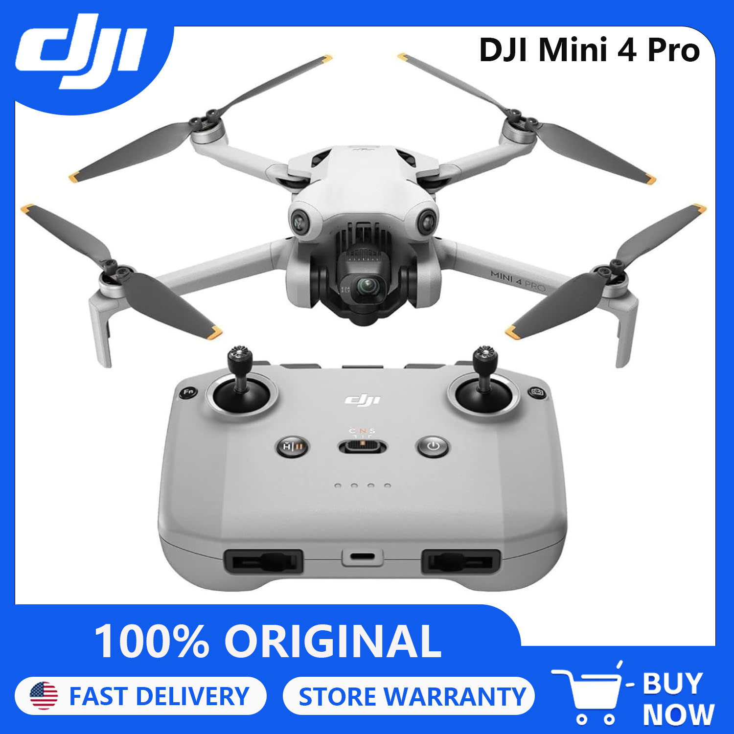 DJI ドローン Mini 4 Pro (DJI RC-N2 - Drone Rc N2 のレビューと価格