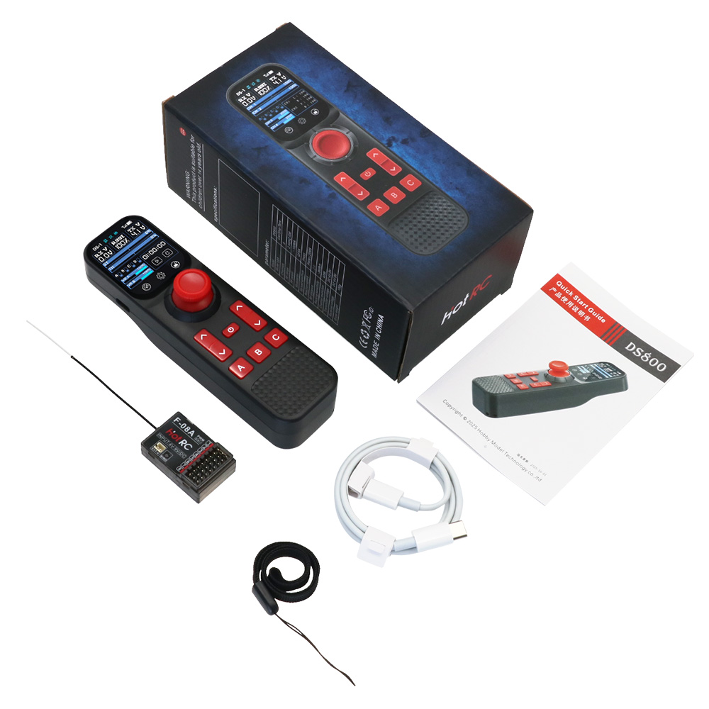 Hotrc DS-800 2.4Ghz 8CH FHSS リ - Telemetry Module Rc のレビューと価格