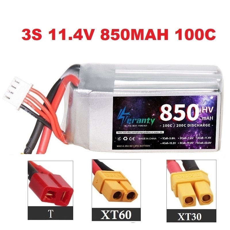 1/2/3 個 TERANTY 3S 11.4V リポバッテ - Drone Rcs のレビューと価格